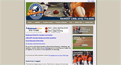 Desktop Screenshot of lsbaseball.com